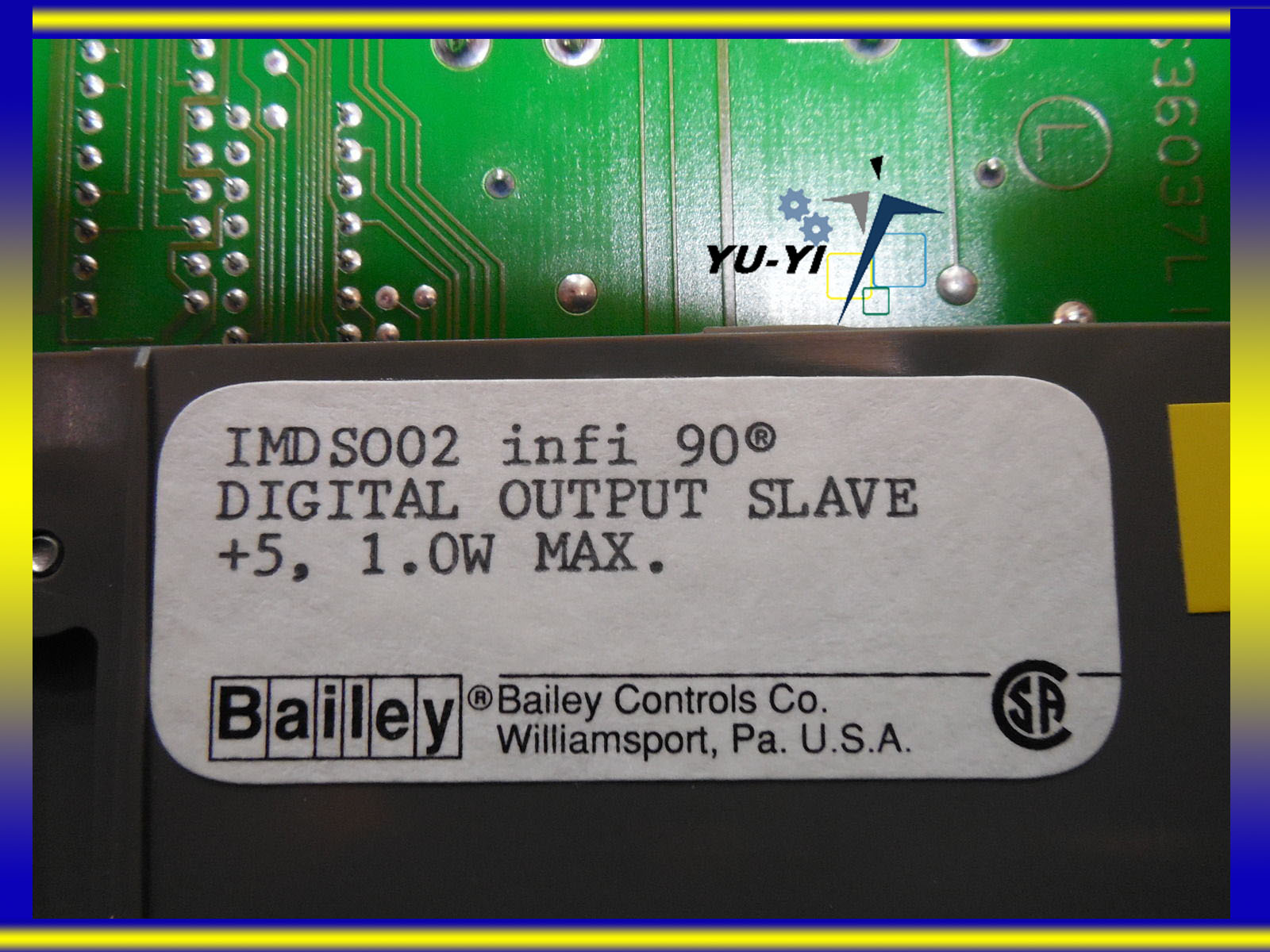 Bailey Controls IMDSO02 infi 90 Digital Output Slave Module PLC DCS